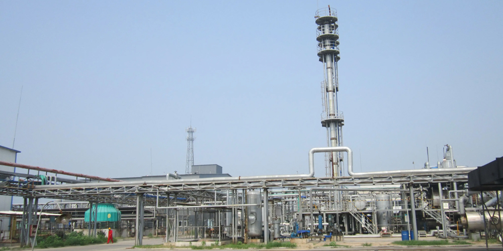 濮陽(yáng)蔚林化工使用高服氣流篩分機(jī)