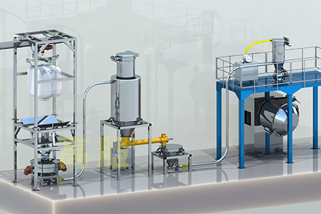 真空輸送儲(chǔ)存破拱系統(tǒng)